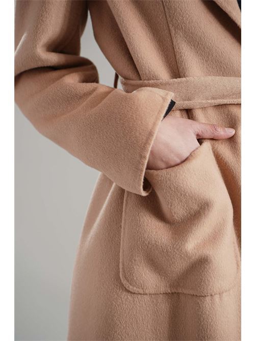Cappotto in misto lana Simona Corsellini | A25CPCPV1001CAMMELLO